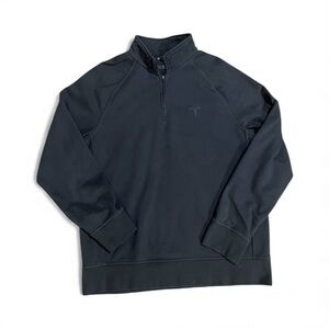 Tesla Sweatshirt / Quarter-zip Mens M Black Quarter Zip Pullover Activewear